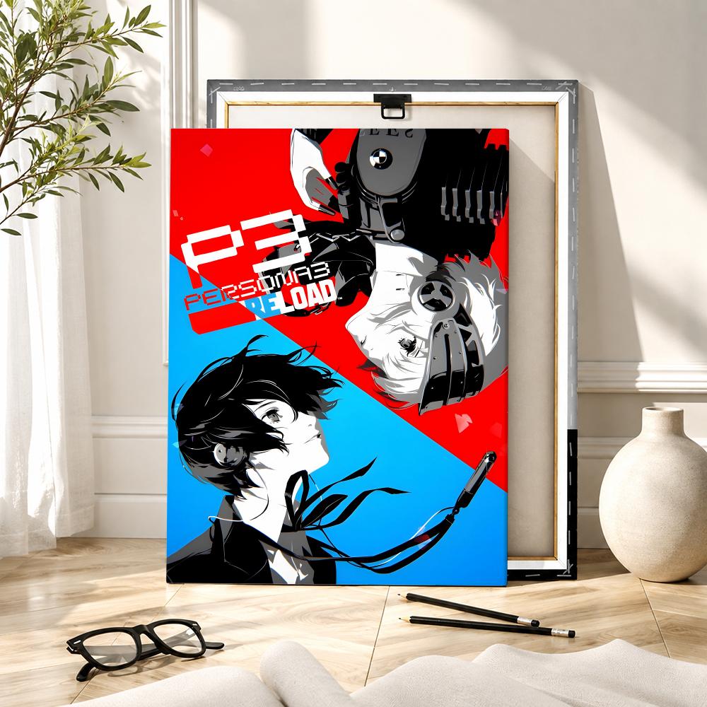 Video Game P-Persona 3 Paintin - Canvas Wrap Ready 评论和价格
