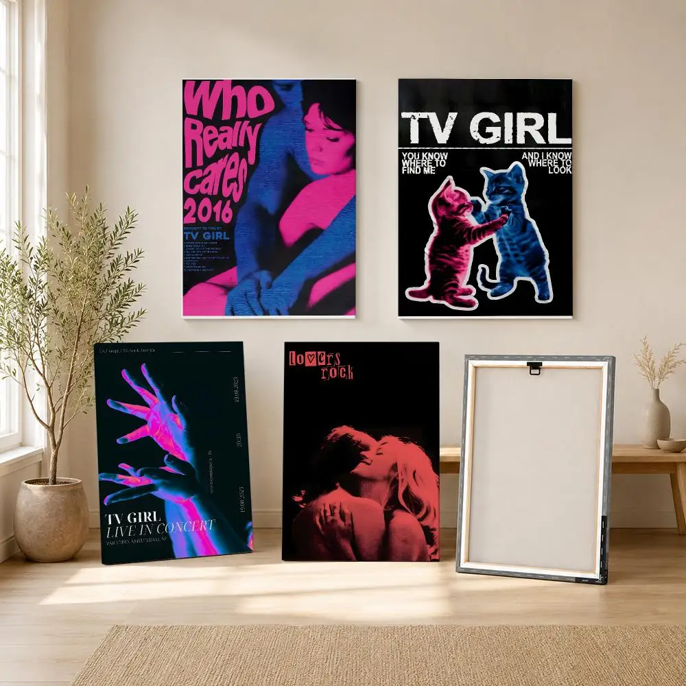 Music Band TV G-Girl Painting  - Canvas Wrap Ready 评论和价格