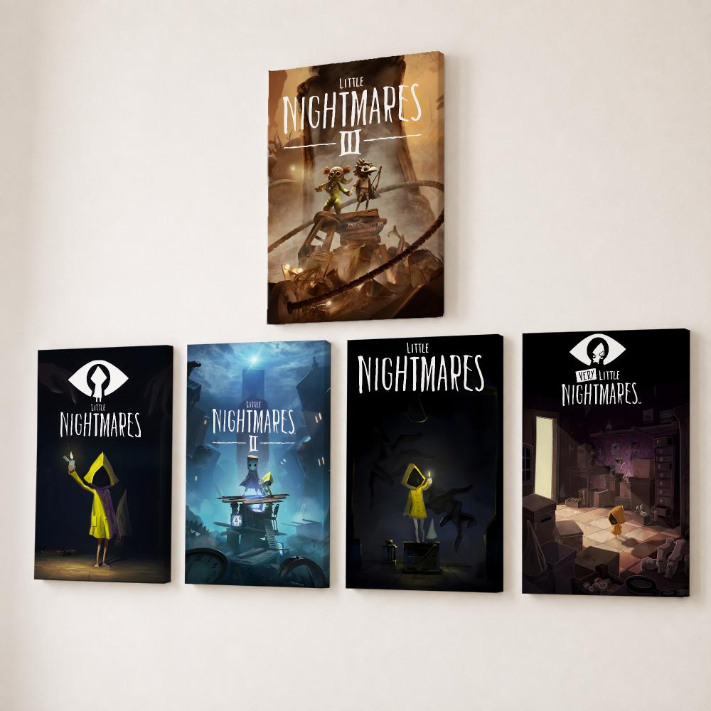 Game L-Little Nightmares Anime - Canvas Wrap Ready 评论和价格