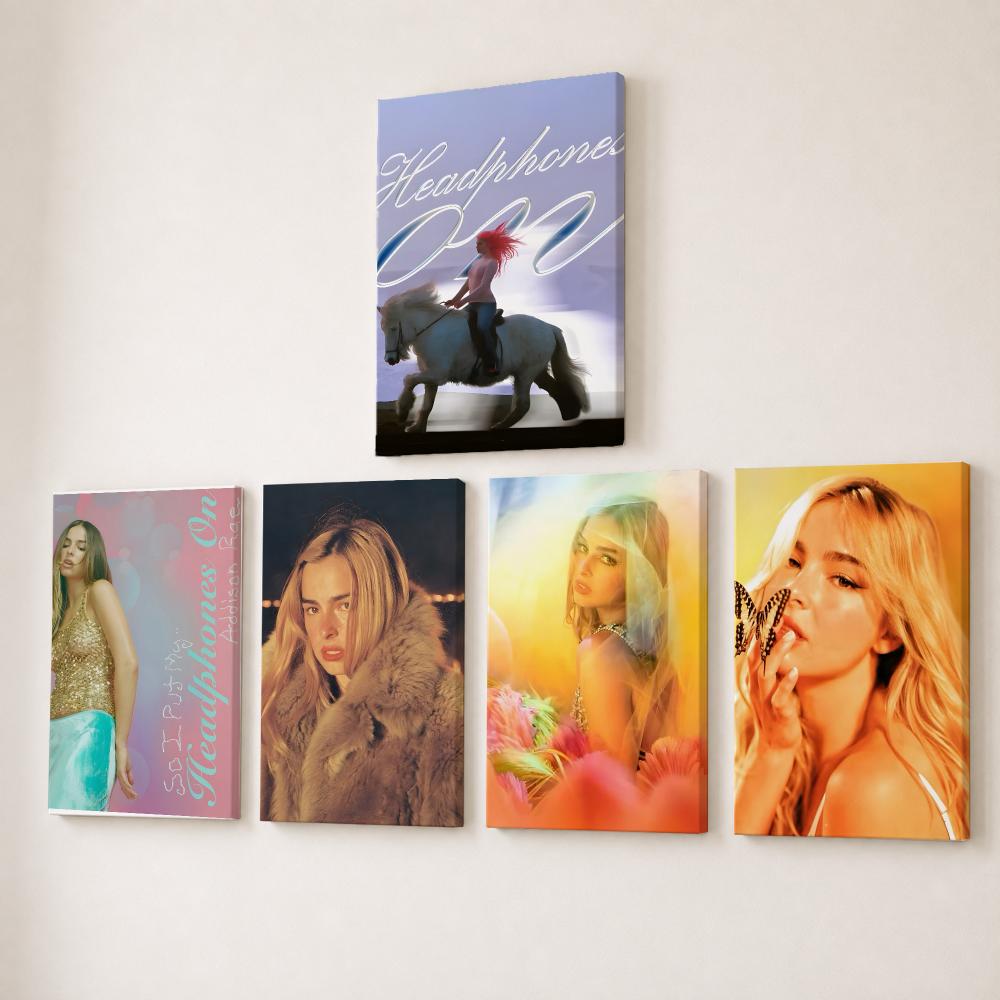 Singer A-addison Rae Painting  - Canvas Wrap Ready 评论和价格