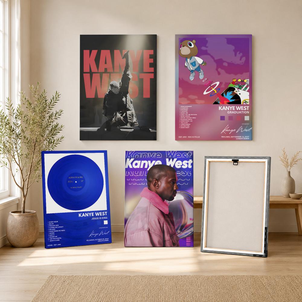 Rapper Singer K-Kanye West Pai - Canvas Wrap Ready 评论和价格