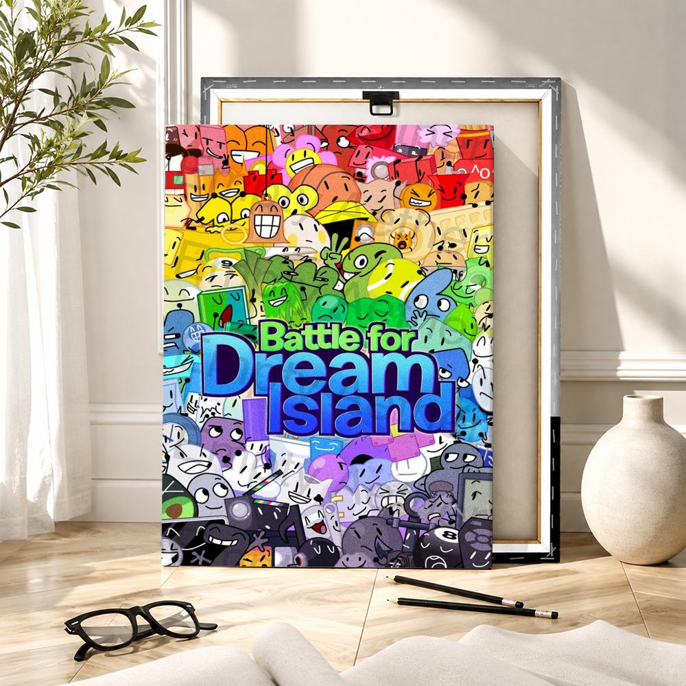 Bfdi B-Battle For Dream Island - Canvas Wrap Ready 评论和价格
