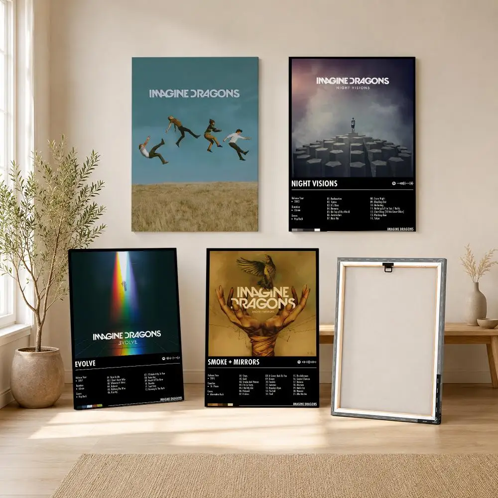 Rock Band I-imagine Dragons Pa - Canvas Wrap Ready 评论和价格