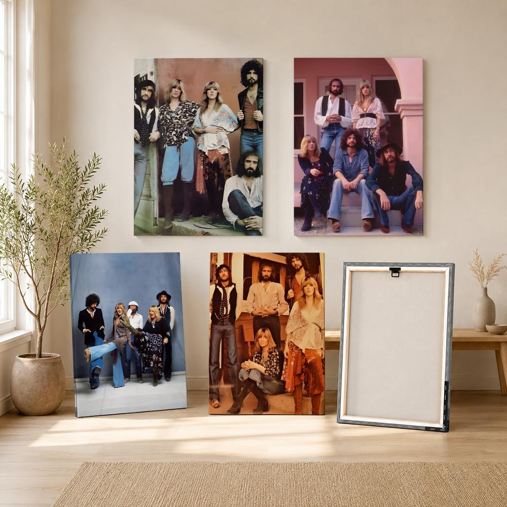 Rock Band F-Fleetwood Mac Pain - Canvas Wrap Ready 评论和价格